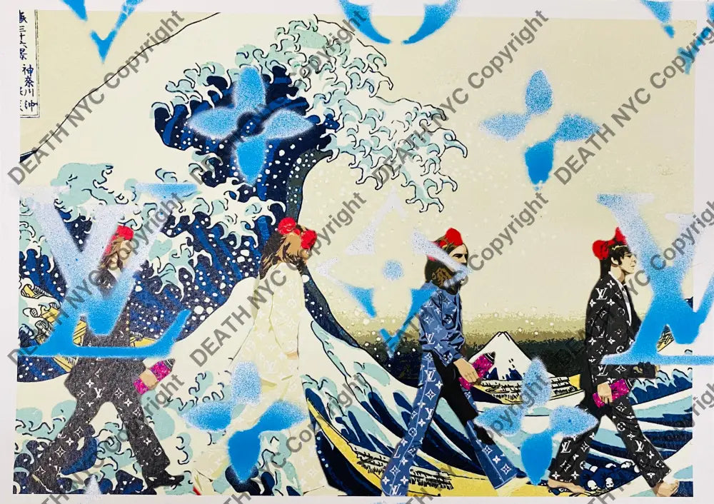 080715 (Edition Of One) Stencil 2022 Art Print