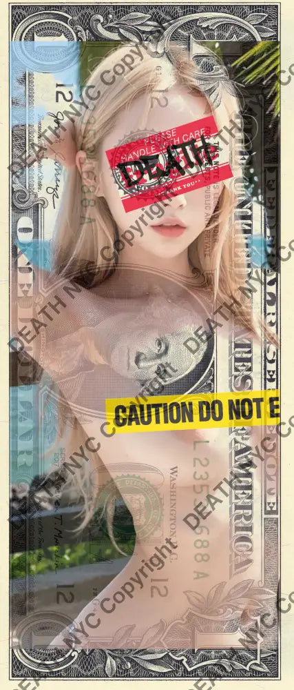 $1 USD ’210225$12’’ (2025) Edition of 100 n d $1 bill Art Print