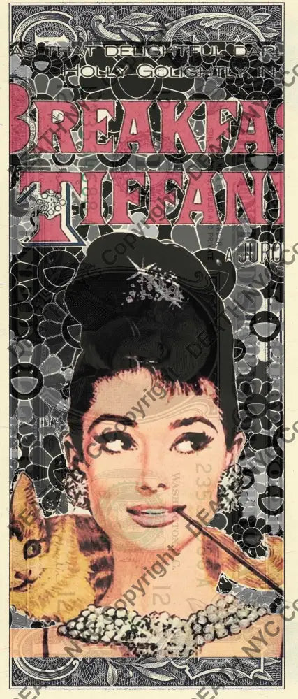 $1 USD ’210225$8’’ (2025) Edition of 100 audrey $1 bill Art Print