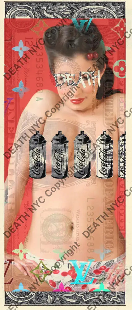 $1 Usd ’221124$3’’ (2024) Edition Of 100 N D Art Print