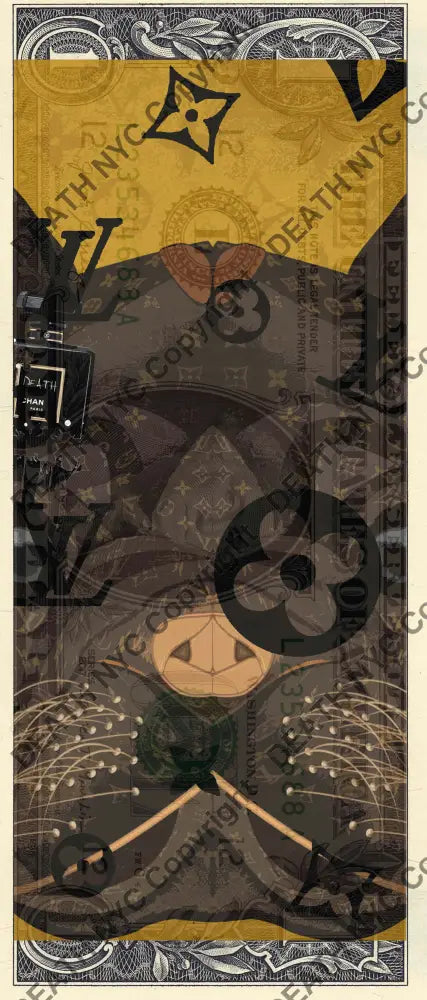 $1 Usd ’291224$7’’ (2024) Edition Of 100 Dog Art Print