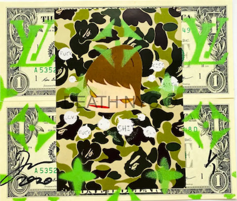 $1 Usd $ Cute Green (2020) Edition Of 1 Art Print