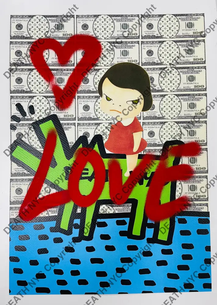 15091 Hand Written (Edition Of One) (2023) Cute Art Print