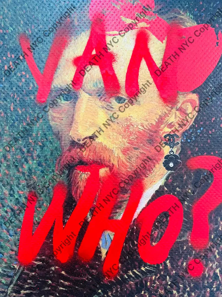 ’19026’’ Van who Mixed Media art print (Edition of one) 2025 Art Print