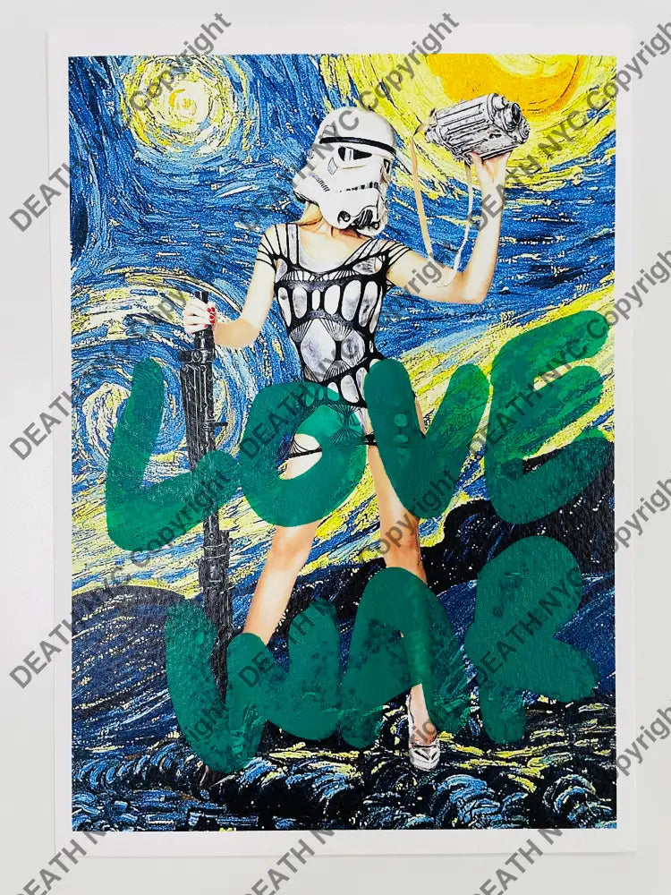 28106 (Edition Of One) Trooper Handwritten 2022 Art Print