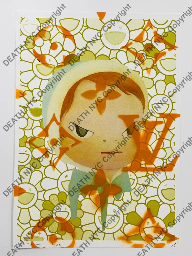 29041 (Edition Of One) Stencil 2022 Art Print