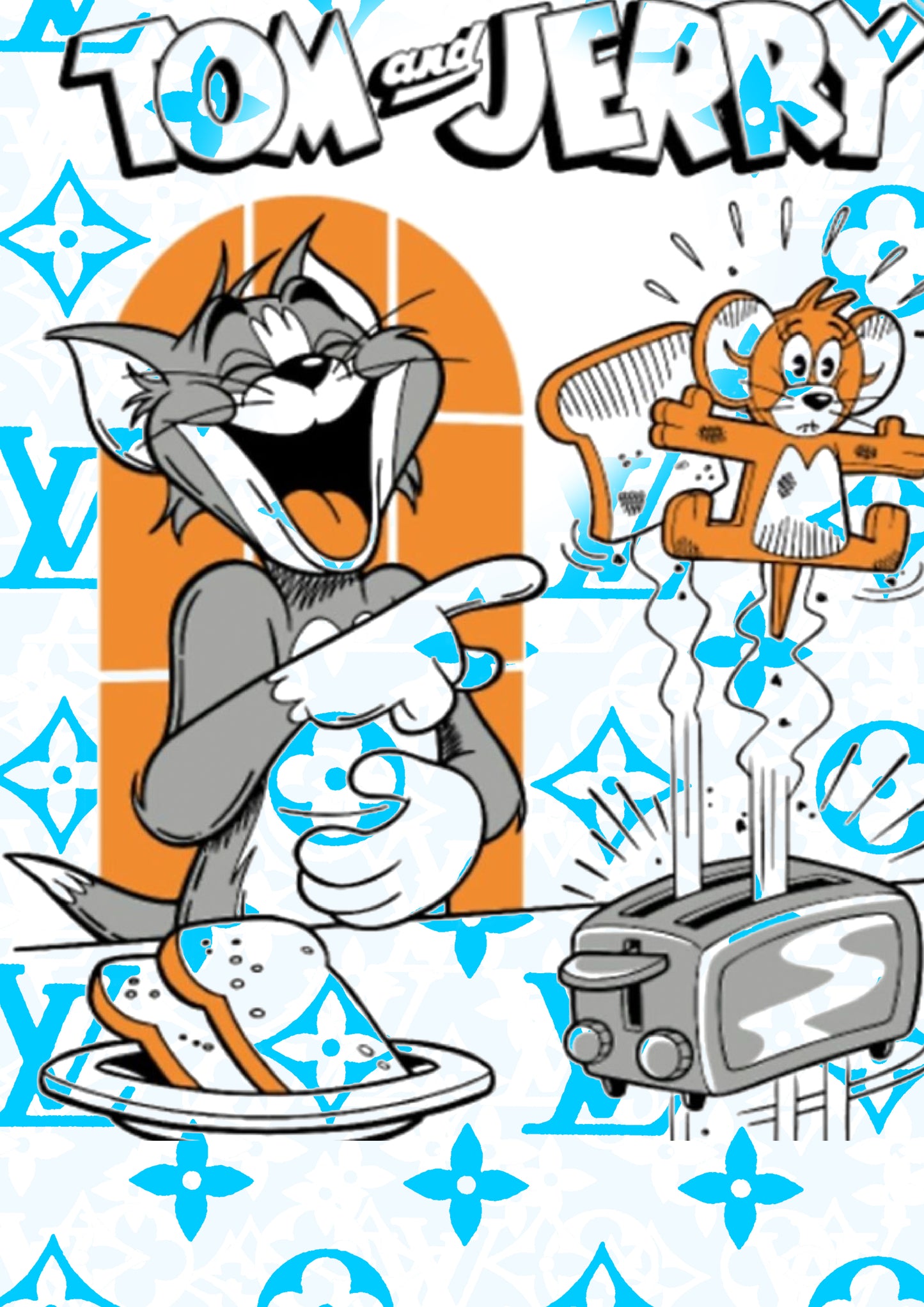 Auction "AN151 tom" art print 45x32cm (Edition of 100)