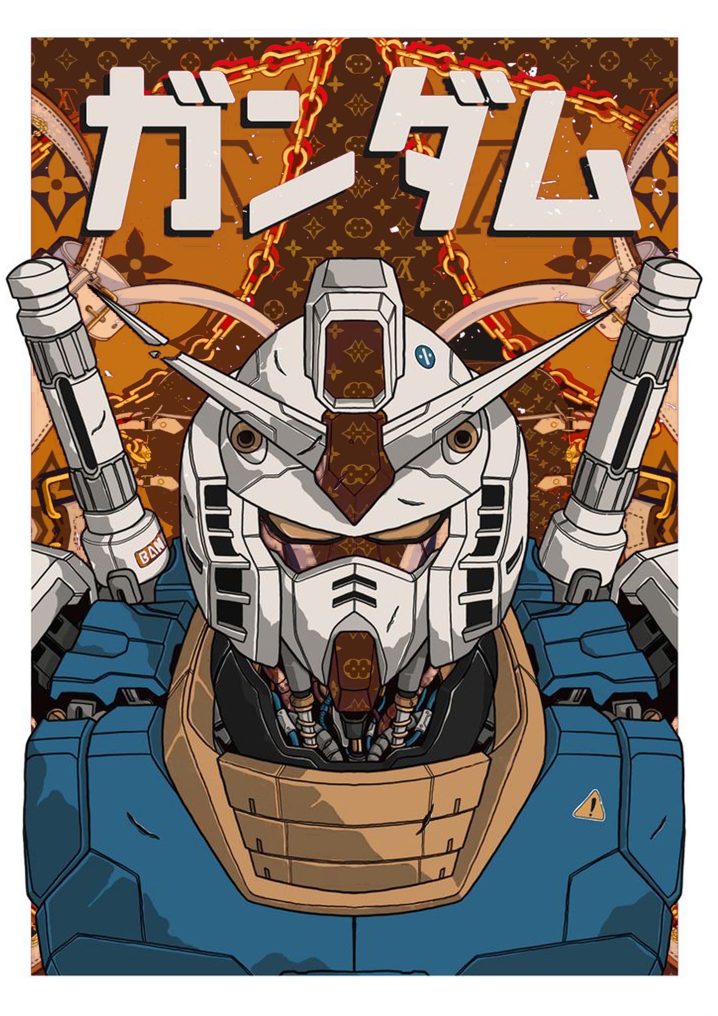 Auction "AZ276 gund" art print 45x32cm (Edition of 100)