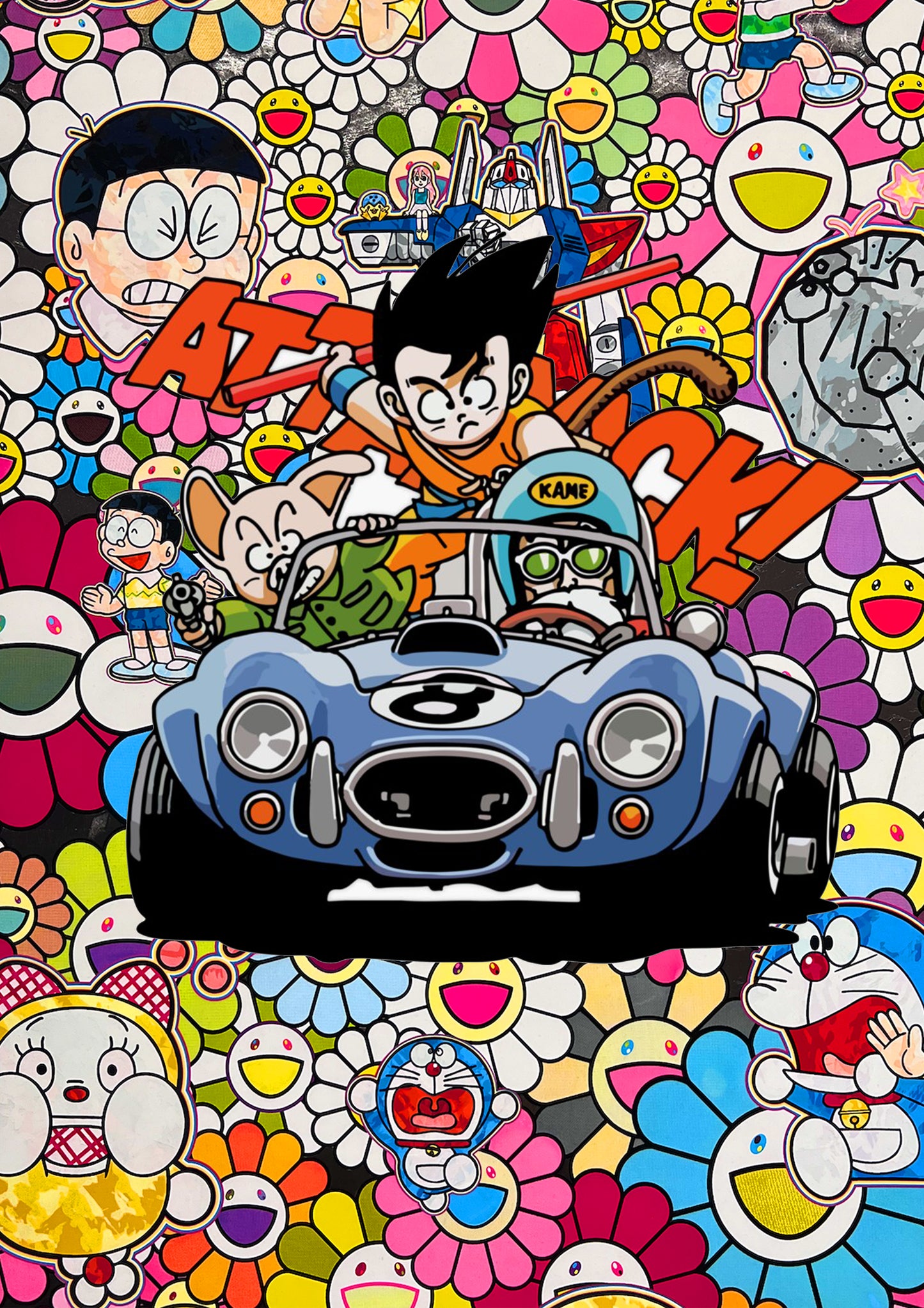 Auction "BE590 g k" art print 45x32cm (Edition of 100)