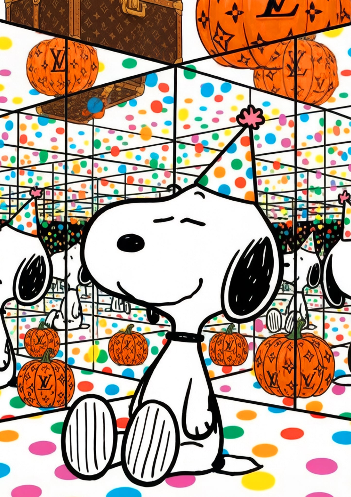 Auction "DB326 silly" art print 45x32cm (Edition of 100)