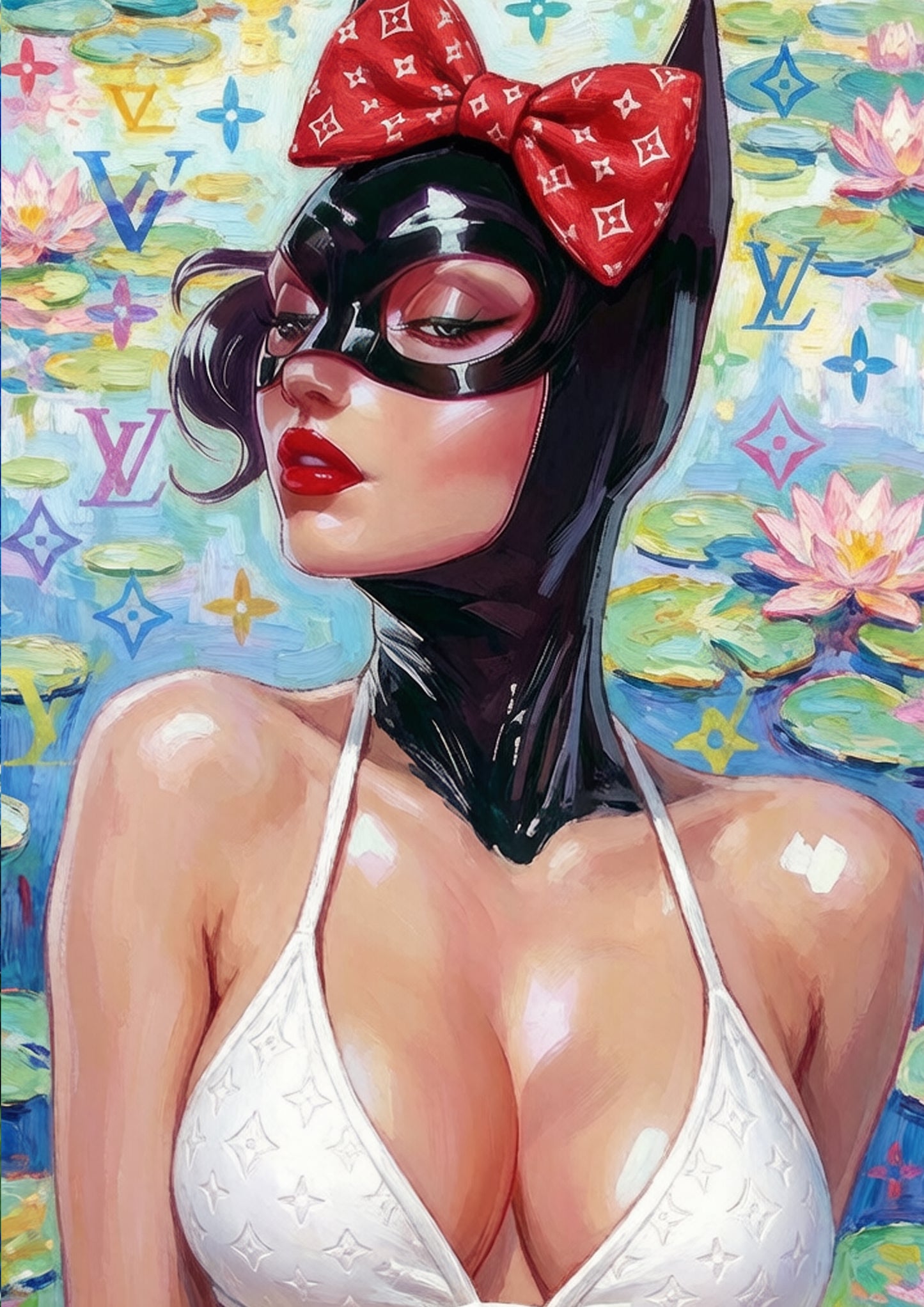 Auction "DB366 bat" art print 45x32cm (Edition of 100)