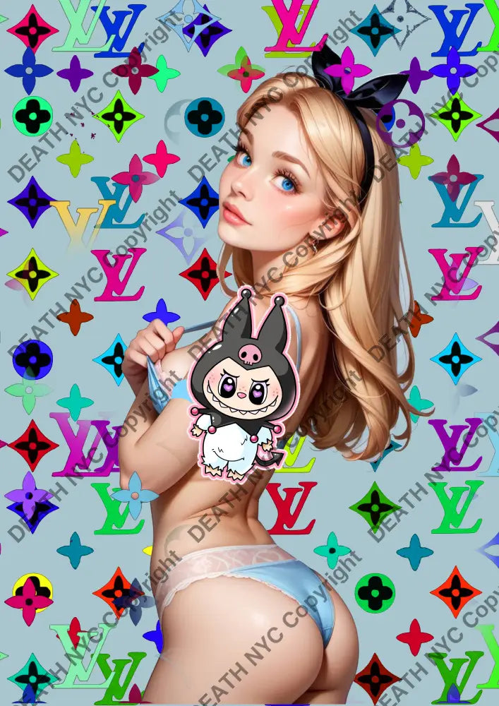 ’A C 240’’ 45x32cm (Edition of 100*) (2025) girl l b b Art Print
