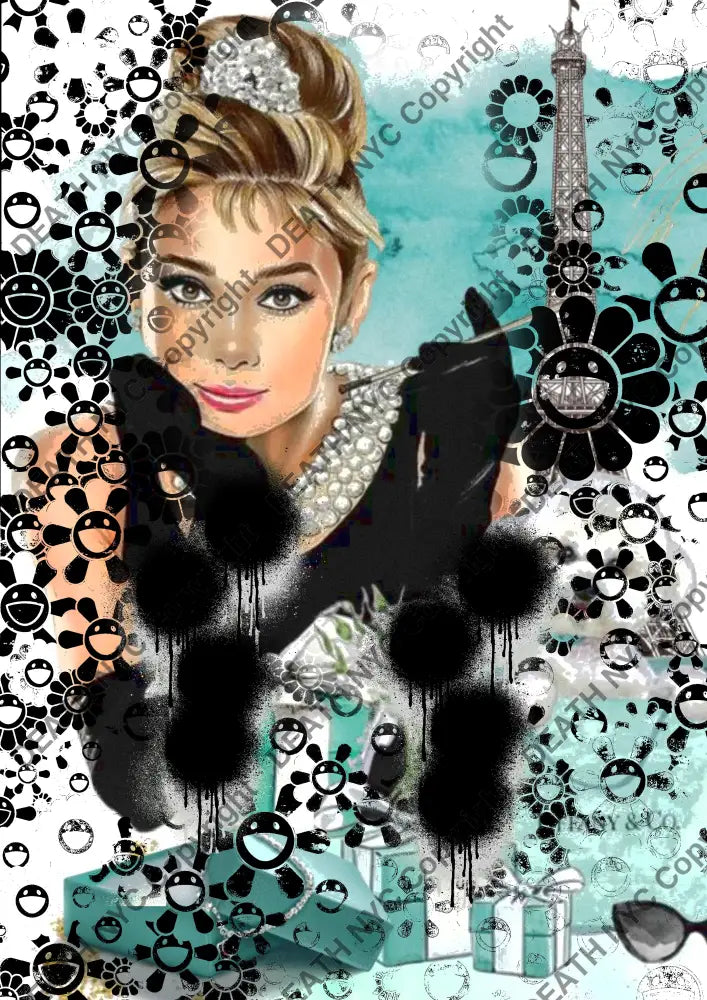 ’A C 613’’ 45x32cm (Edition of 100*) (2025) audrey Art Print