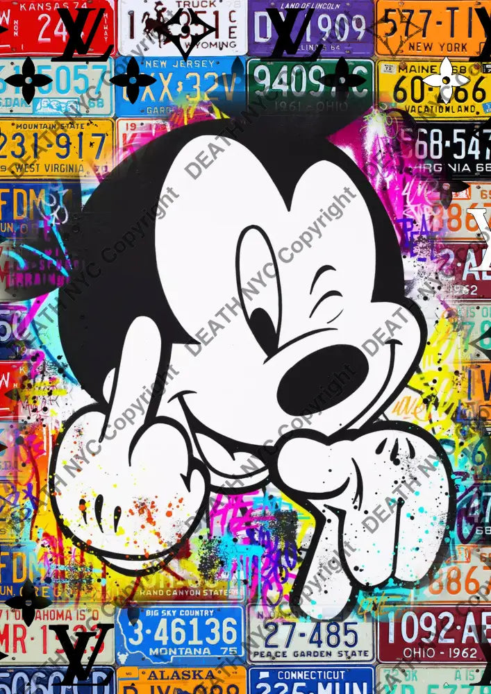 ’A C 940’’ 45x32cm (Edition of 100*) (2025) mouse Art Print