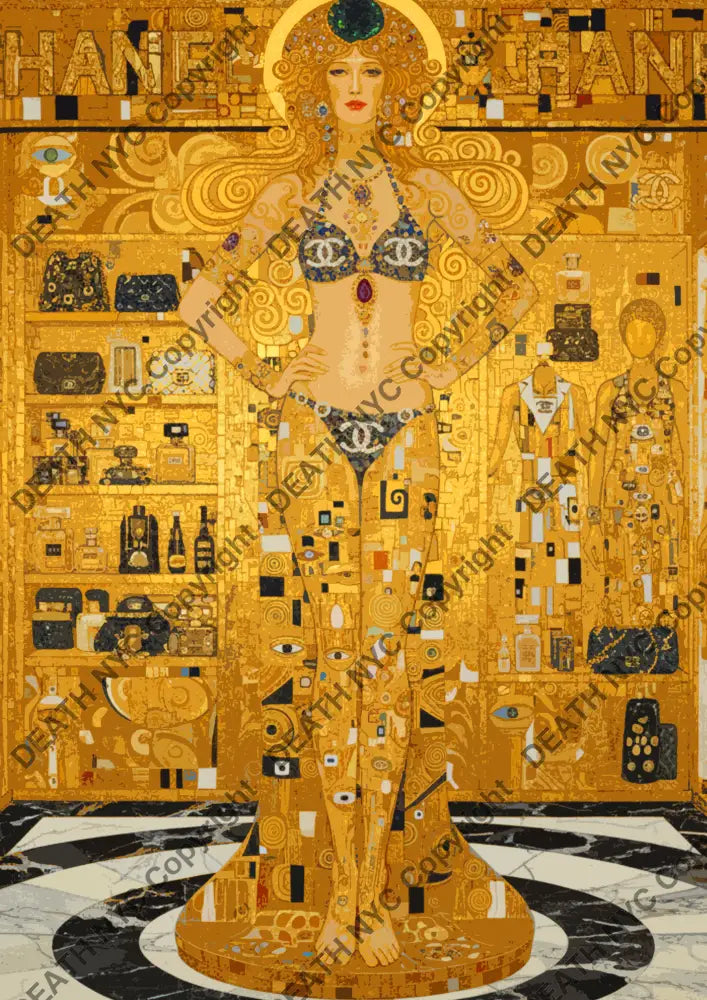 ’A C 964’’ 45x32cm (Edition of 100*) (2025) goddness Art Print