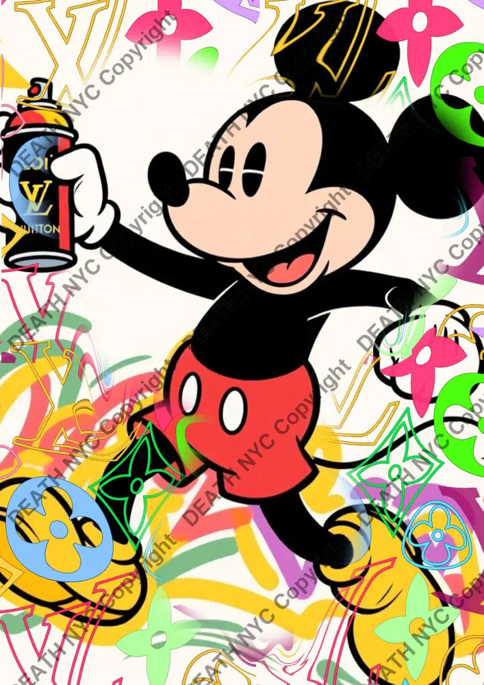 ’A C 991’’ 45x32cm (Edition of 100*) (2025) mouse Art Print