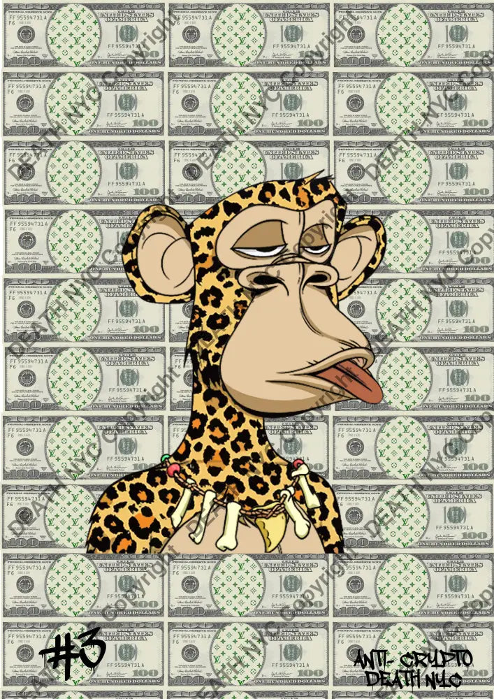 Anti-Crypto (Edition Of 1) #3 2022 Art Print