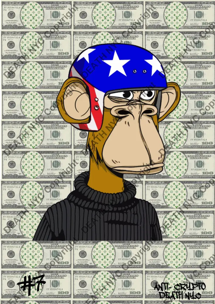 Anti-Crypto (Edition Of 1) #7 2022 Art Print