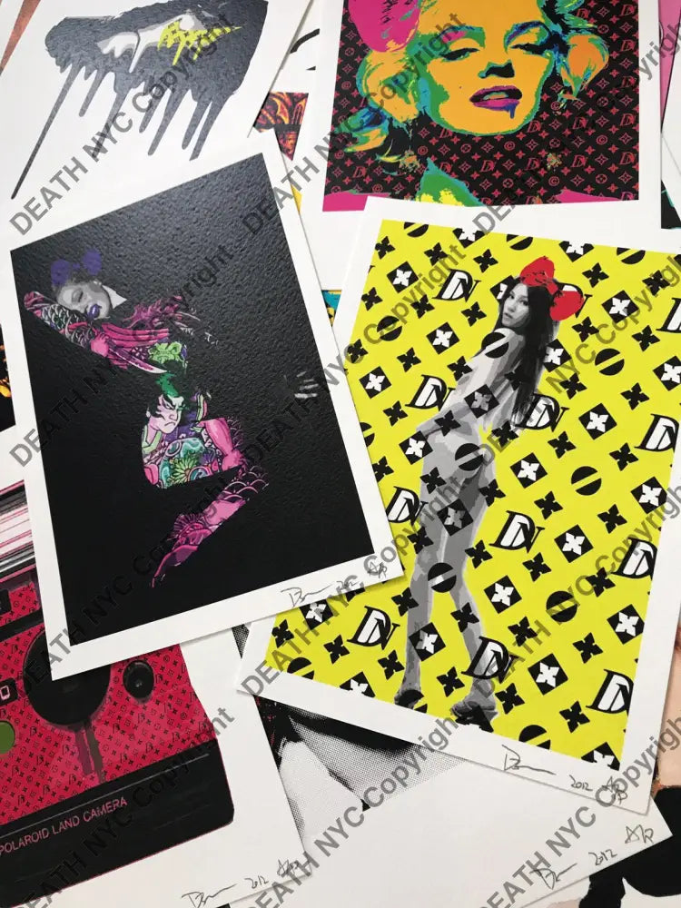 Art Print Set (100 Pieces By Random)