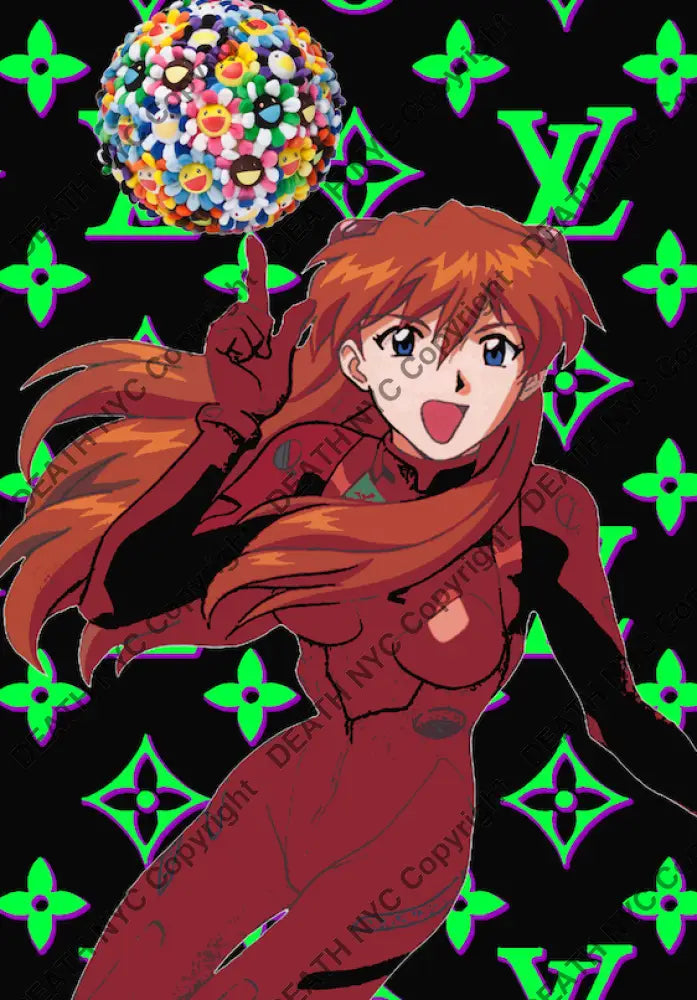 Asuka Ball 1 45X32Cm (Edition Of 100) (2020) Art Print