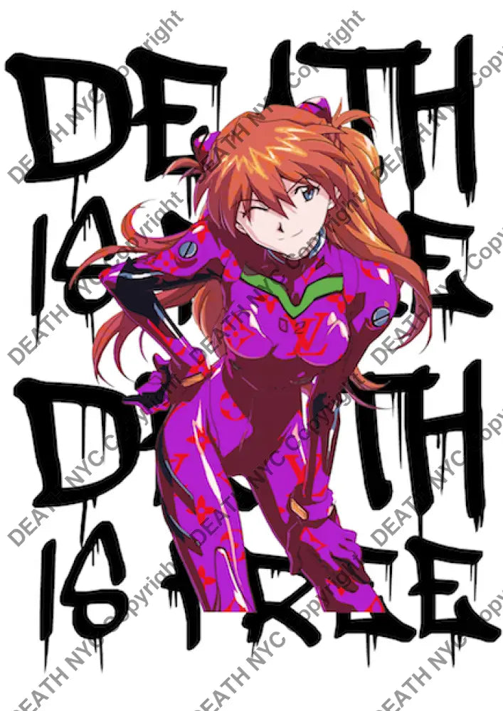 Asuka Purple 45X32Cm (Edition Of 100) (2020) Art Print