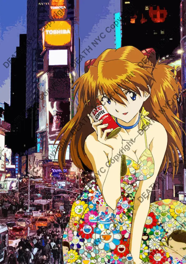 Asuka Real Nyc 2 29.7X21Cm (Edition Of 100) (2020) Art Print