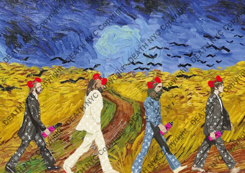 Auction ’02632 btles’ 45x32cm (Edition of 100) Art Print