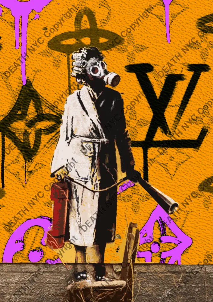 Auction ’04187 bank’ art print 45x32cm (Edition of 100) Art Print
