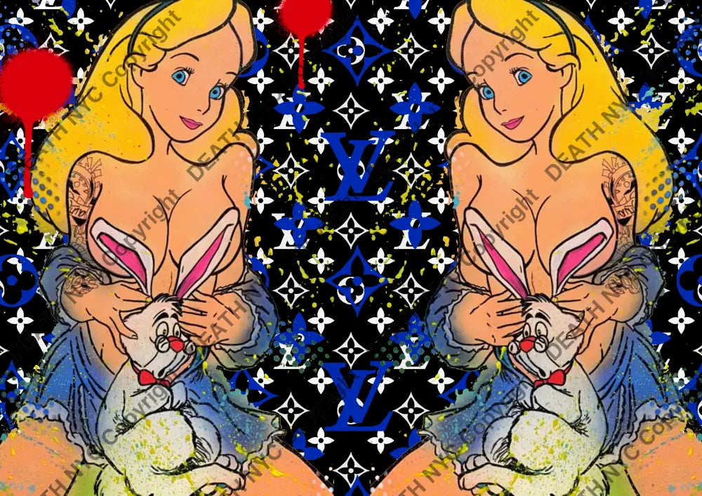 Auction ’04635 alice’ art print 45x32cm (Edition of 100) Art Print