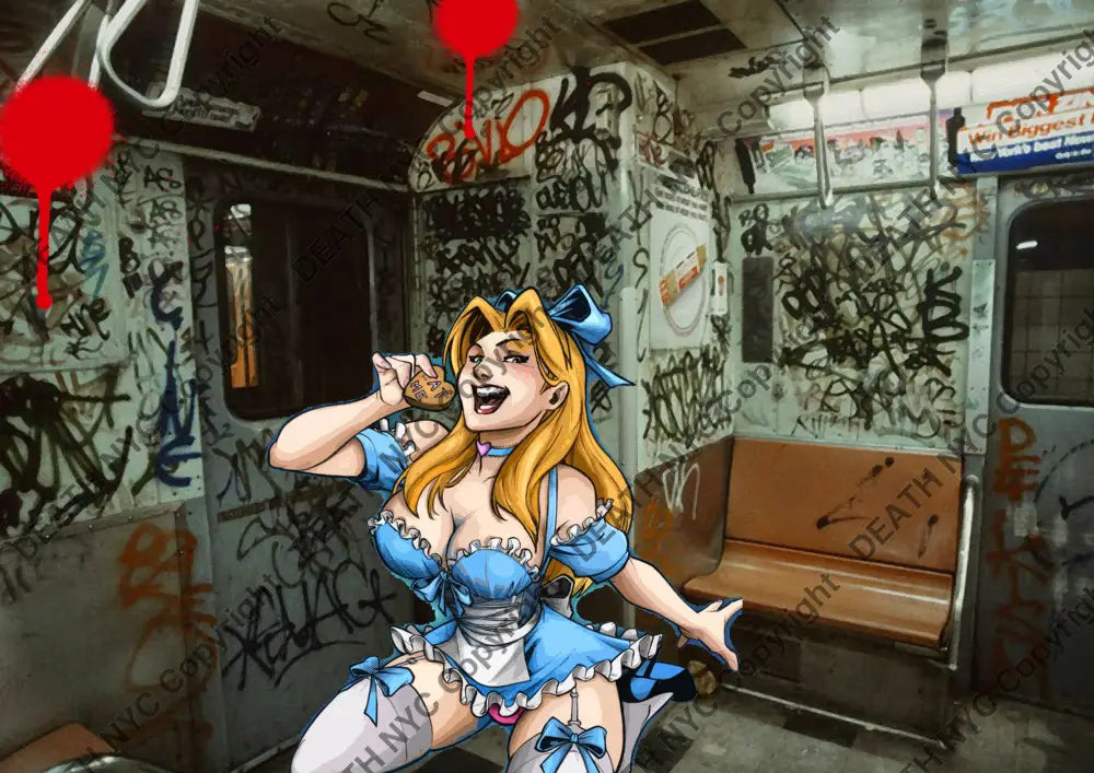 Auction ’04788 alice’ 45x32cm (Edition of 100) Art Print