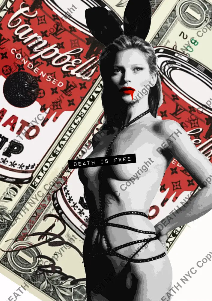 Auction ’2 soup usd kate play art print 45x32cm (Edition of 100) Art Print
