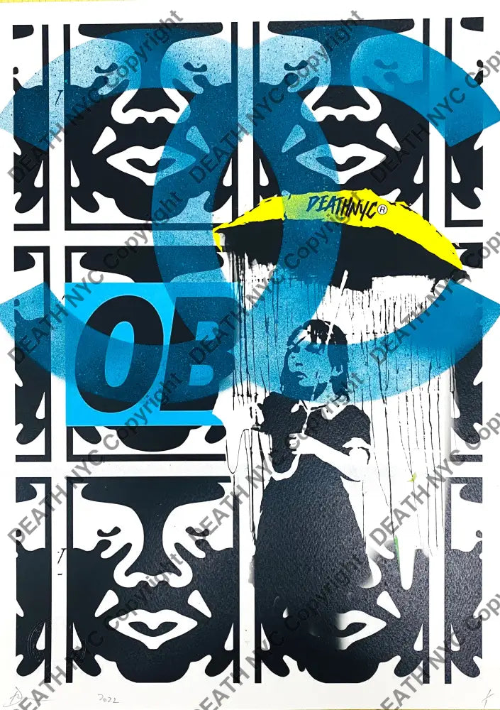 20061 (Edition Of One) Stencil 2022 Art Print