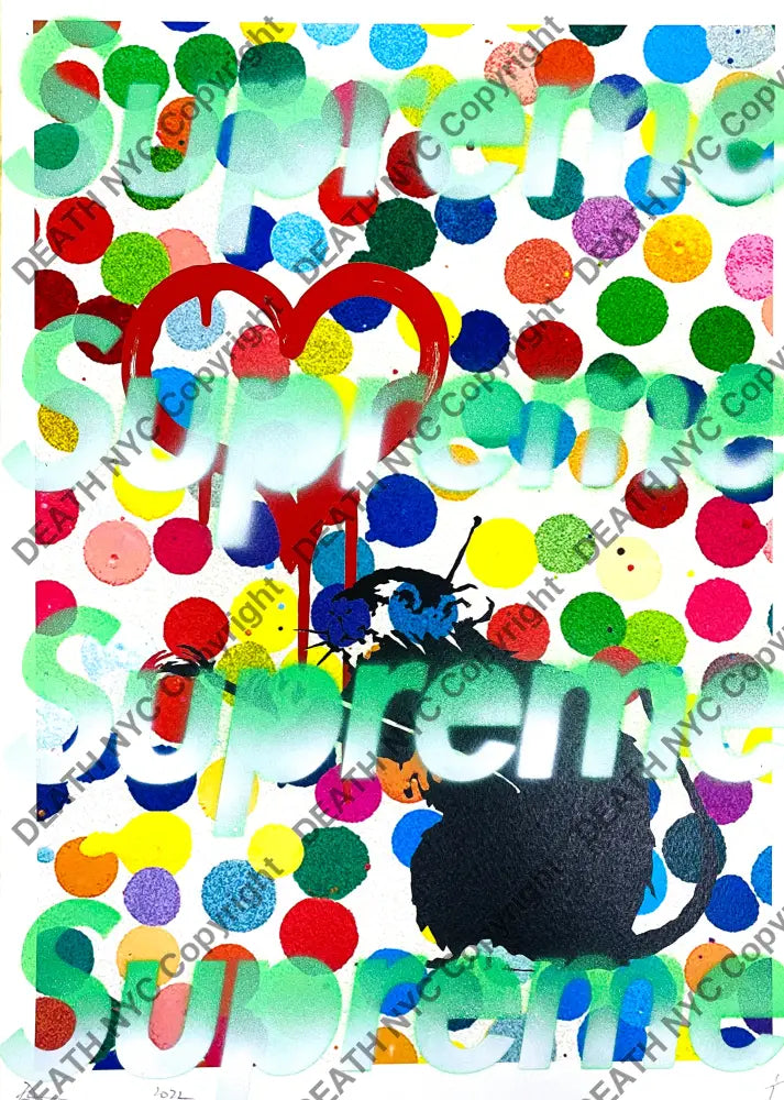 20067 (Edition Of One) Stencil 2022 Art Print