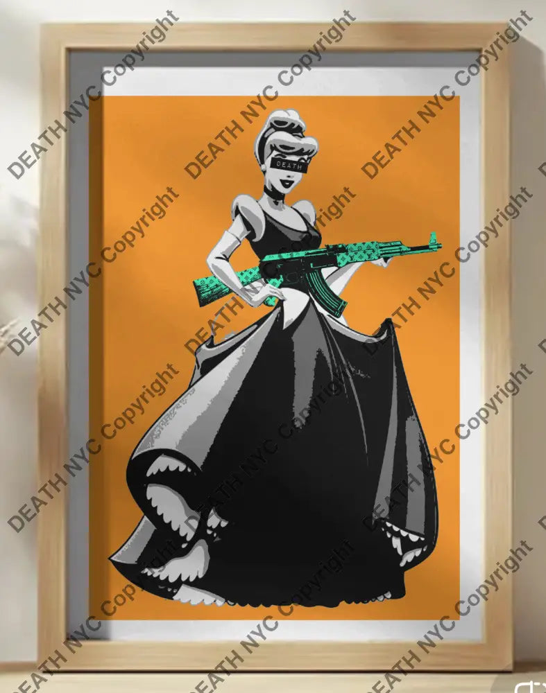 Auction 45cm x 32cm Edition of 100 Art Print Cin Ak Art Print