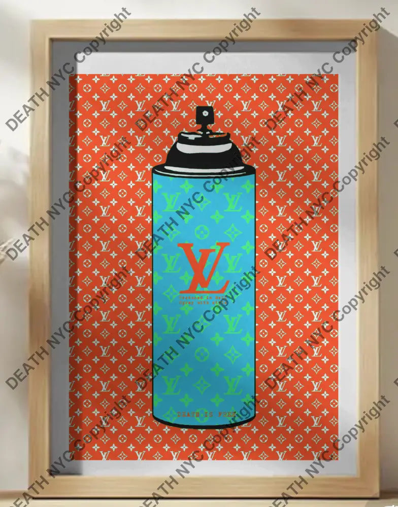 Auction 45cm x 32cm Edition of 100 Art Print L Spray Art Print