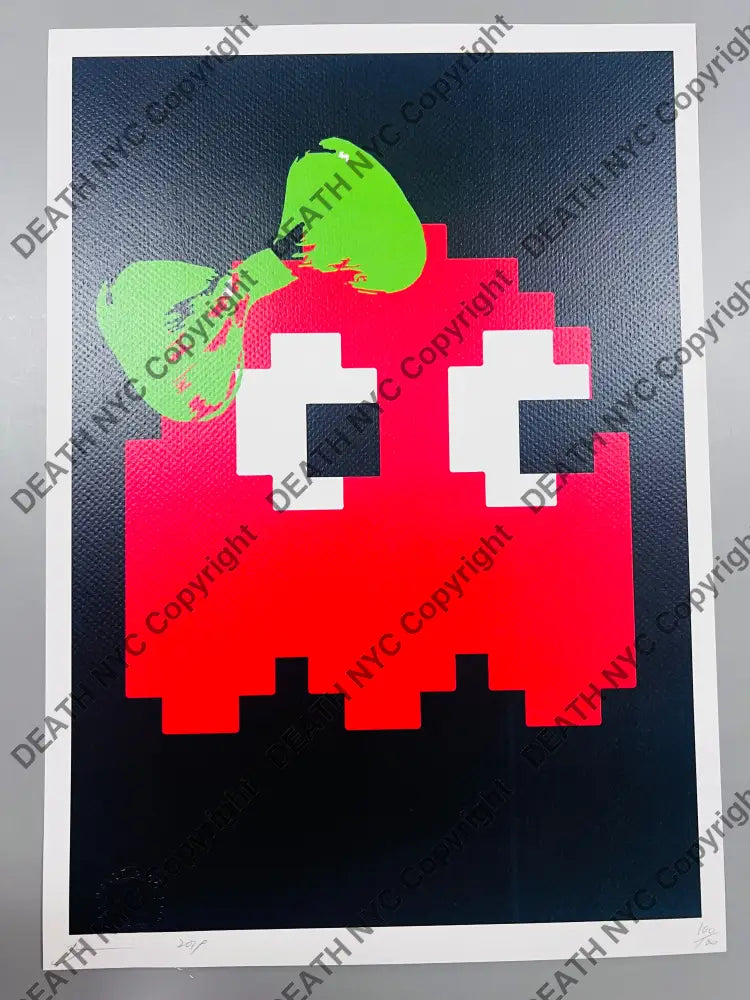 Auction 45cm x 32cm Edition of 100 Art Print Space Art Print