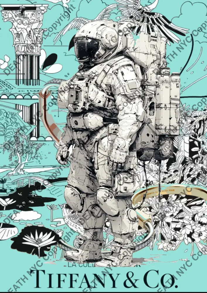 Auction ’AB16 astro ’ art print 45x32cm (Edition of 100) - Art Print