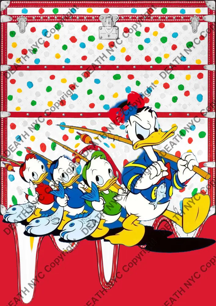 Auction ’AB181 duck’ 45x32cm (Edition of 100) Art Print