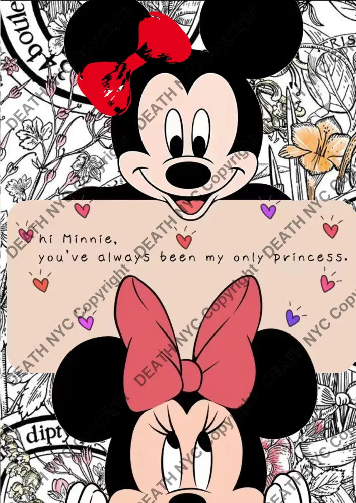 Auction ’AB187 mouse’ 45x32cm (Edition of 100) Art Print