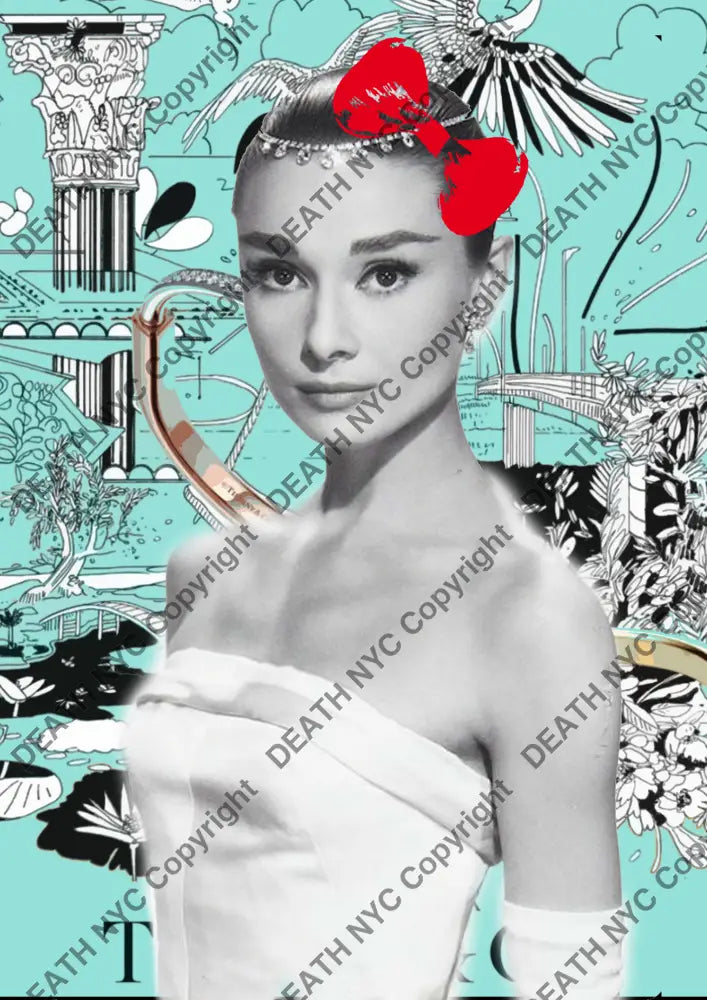 Auction ’AC218 audrey. ’ art print 45x32cm (Edition of 100) - Art Print