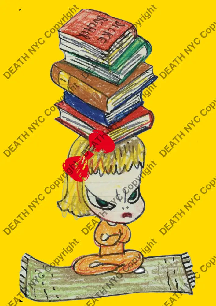 Auction ’AC232 girl’ art print 45x32cm (Edition of 100) Art Print