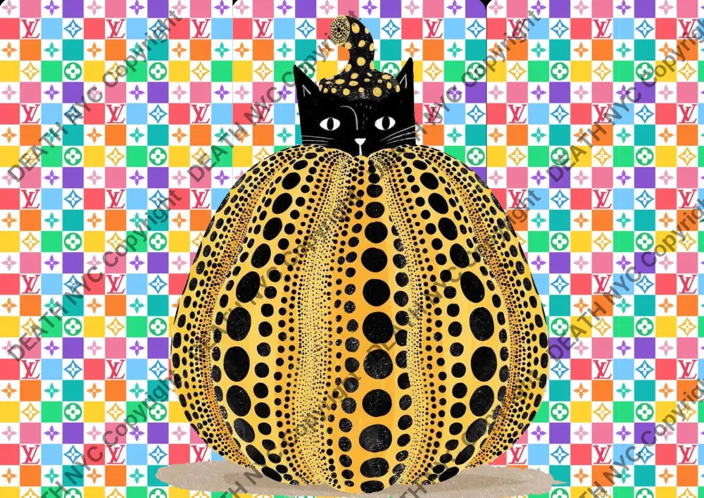 Auction ’AC251 cat’ art print 45x32cm (Edition of 100) Art Print