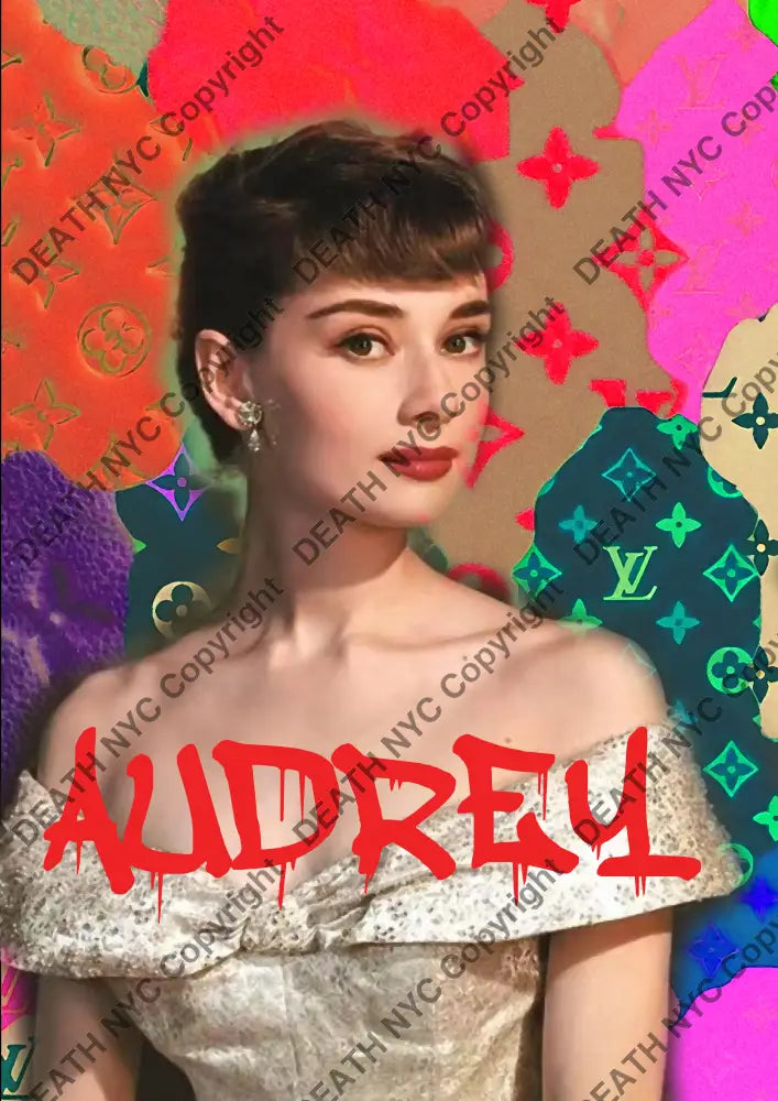 Auction ’AG123 audrey’ 45x32cm (Edition of 100) Art Print