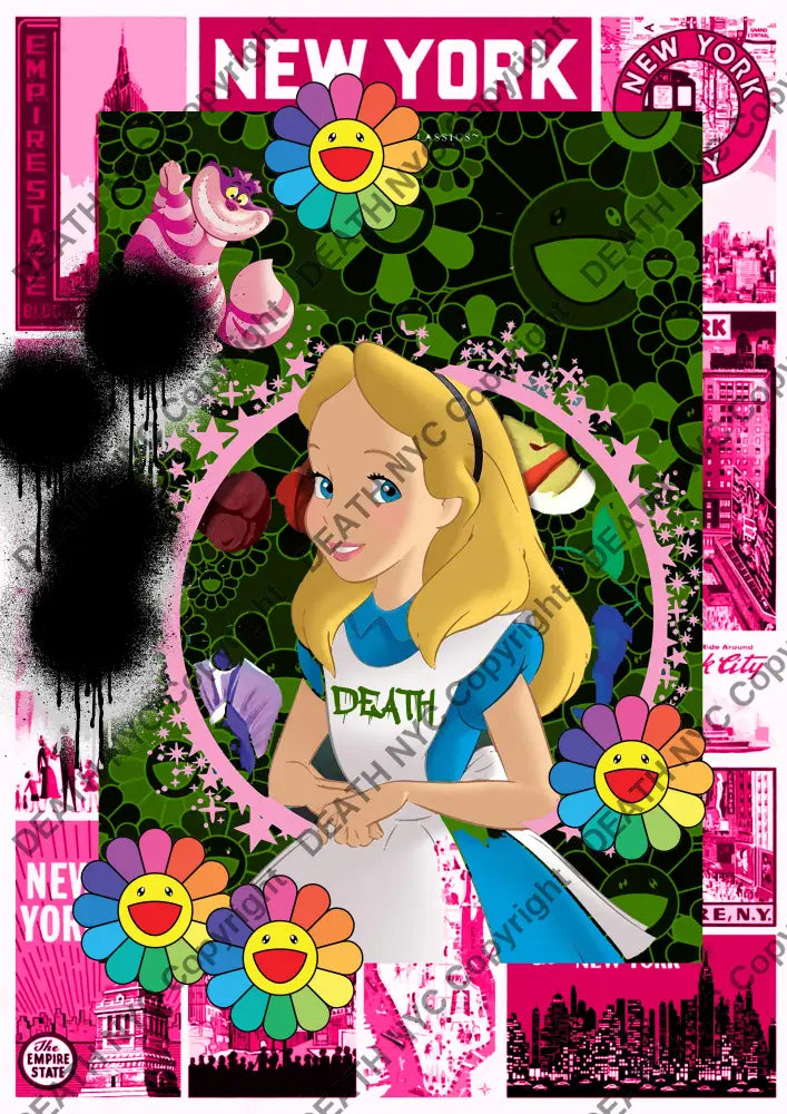 Auction ’AI36 alice’ art print 45x32cm (Edition of 100) Art Print