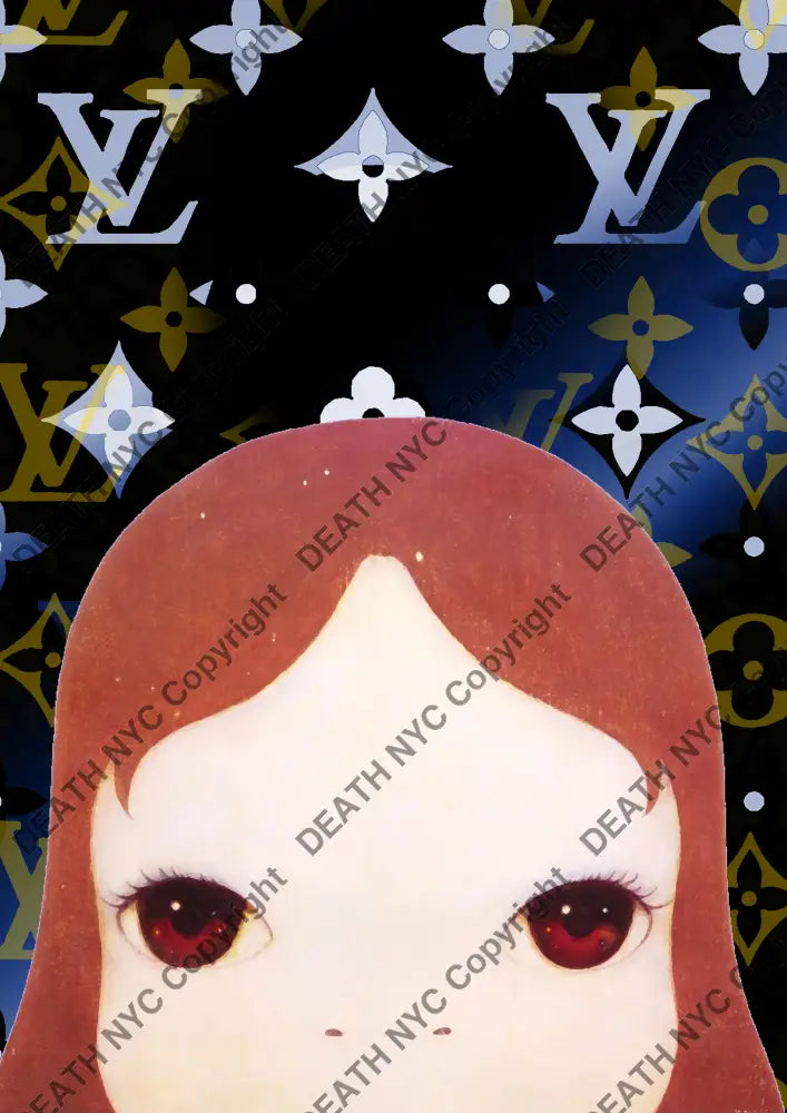 Auction ’AI36 girl ’ art print 45x32cm (Edition of 100) - Art Print