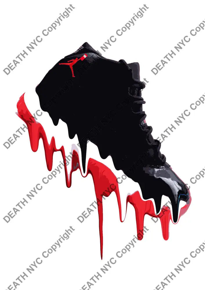 Auction ’aj drip jord’ art print 45x32cm (Edition of 100) Art Print