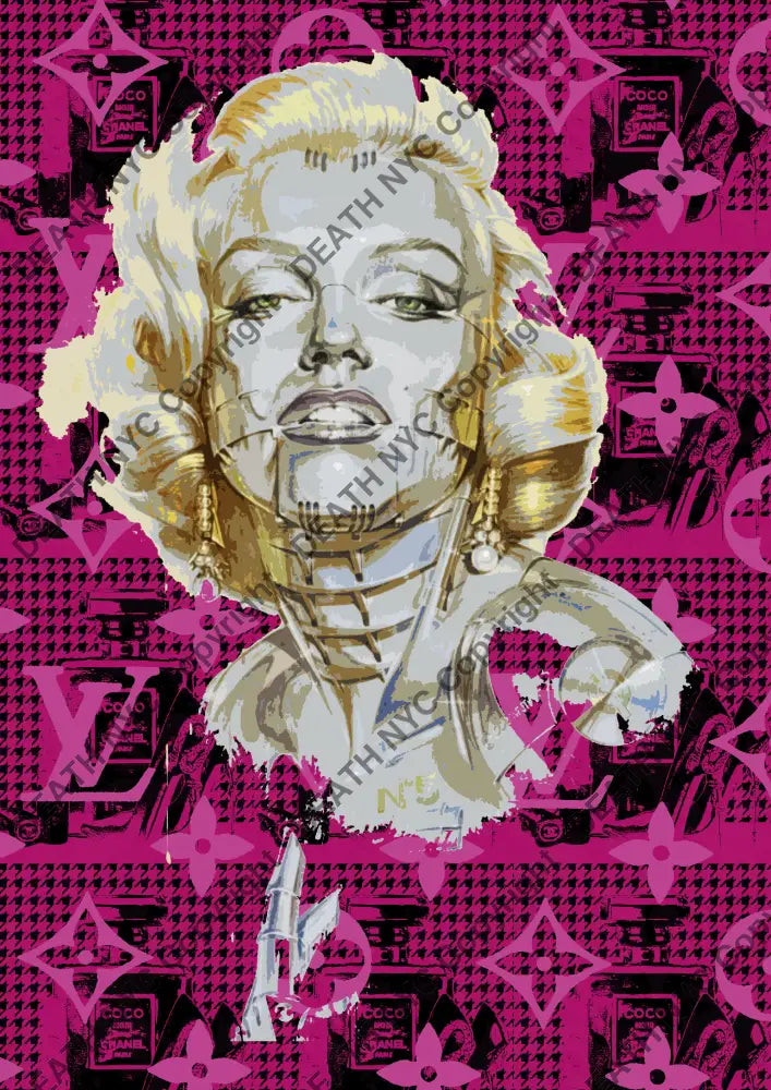 Auction ’AO41 monr’ art print 45x32cm (Edition of 100) Art Print