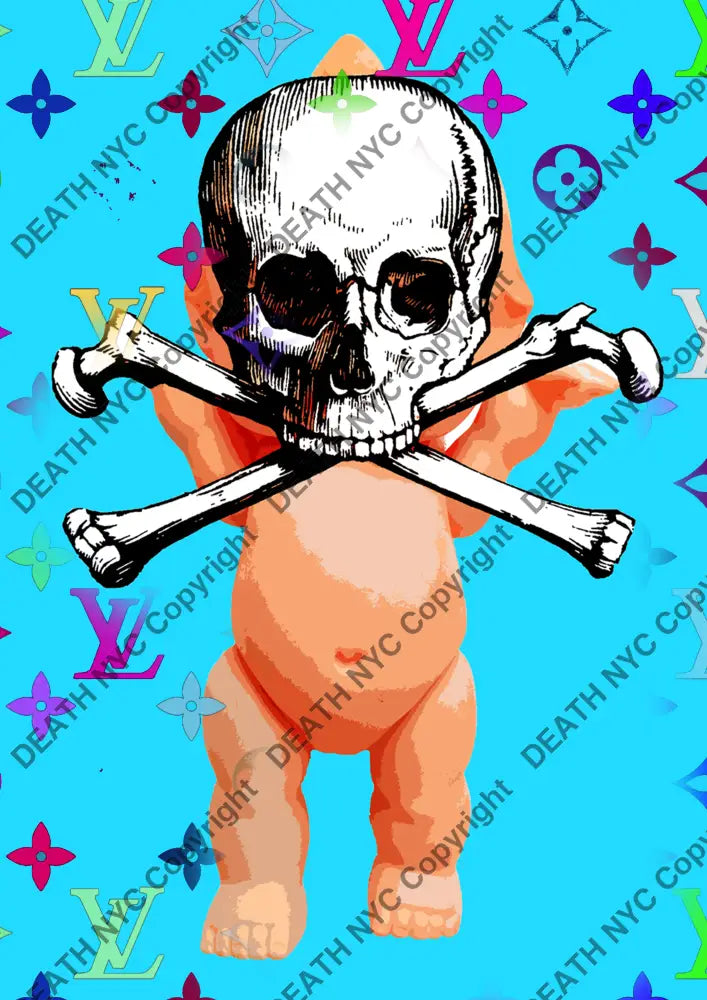 Auction ’AUC196 skill baby’ 45x32cm (Edition of 100) Art Print