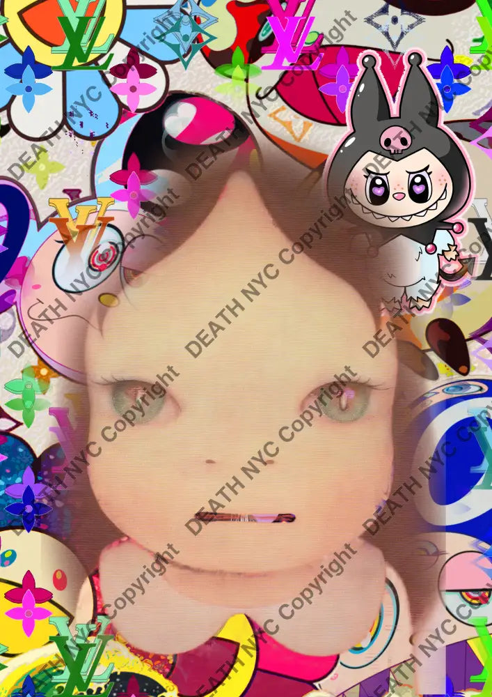 Auction ’AUC348 girl’ 45x32cm (Edition of 100) Art Print