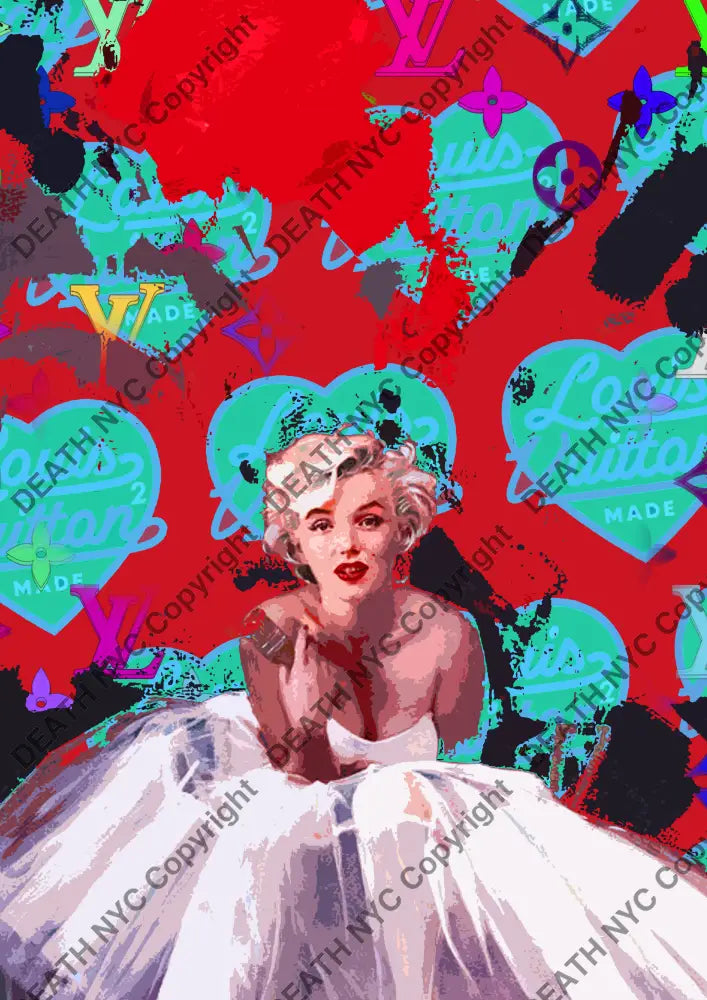 Auction ’AUC560 monr’ 45x32cm (Edition of 100) Art Print